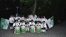 Der Fanfarenzug von der Narrenzunft Lindau am Bodensee freut sich darauf, im Narrenschopf mit seinem Auftritt die Stimmung zu rocken. ...