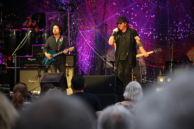 Bild 1: Bilder vom Auftritt von Toto in Salem