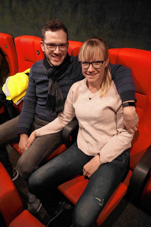 Für Christian Schumacher und Jennie Assisi aus Waldshut ist Kino immer auch mit Ausgehen verbunden: Vorher gut essen gehen und im ...