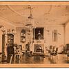 Historisch: Ein Blick in den &bdquo;Weißen Salon&ldquo; zur Zeit der Familie von Fabrice um 1900.