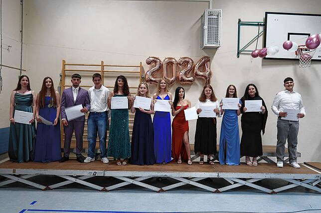Abschlussfeier Realschule Wehr Klasse 9b.