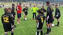 Die Inklusionsmannschaft des SV Mundelfingen bei einem Training im Jahr 2022. (Archivfoto)