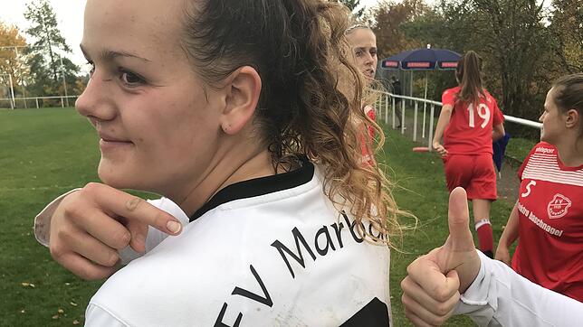 Doppelte Sieben: Cora Rigoni erzielte in einem Spiel so viele Tore, wie die Zahl ihrer Rückennummer. Bild: Rohde