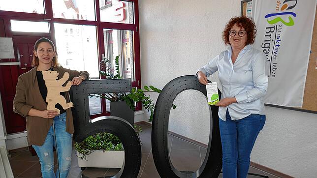 Die Organisatorinnen Christine Schafbuch und Annette Hengstler freuen sich schon mächtig auf die Festveranstaltungen zum 50-jährigen ...