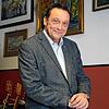 Bernhard Eisenhut, Landtagskandidat der AfD für den Wahlkreis Singen-Stockach im Jahr 2021, in seinem Geschäft in der Singener ...