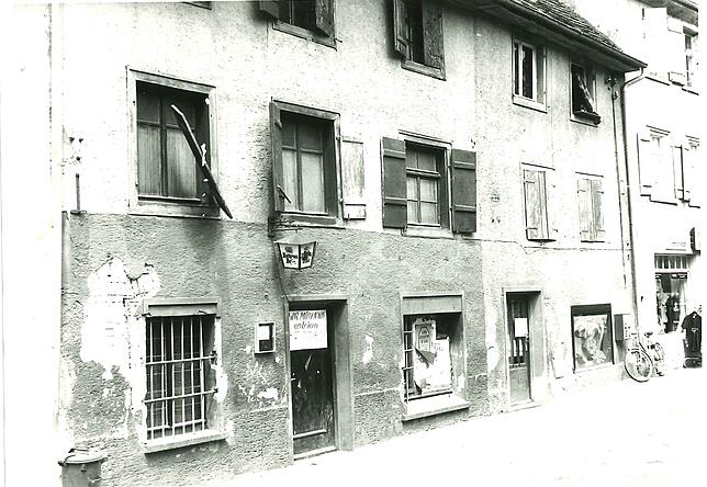 Aus, Schluss und zu: Helmut Treubel hat am 30. Juni 1980 den Leierkasten in der Löwengasse 22 für immer abgeschlossen.