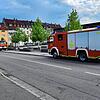 Die Feuerwehr Waldshut-Tiengen ist am Donnerstagabend, 22. Mai, zu einem Einsatz zum Waldshuter Hallenbad ausgerückt.