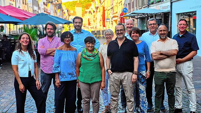 Sie freuen sich auf den neuen Auftritt des W+F und die neue Veranstaltung (von links): Designerin Anna-Klara Wagner, Oliver Novak ...