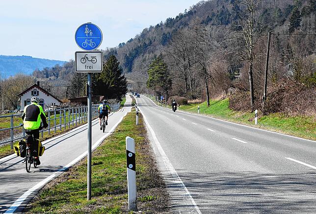 Die B&nbsp;34 von Ludwigshafen Richtung Espasingen