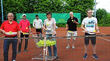 Das Vorstandsteam des TC Horheim will dem Verein und dem Tennissport neue Impulse geben (von links): Jugendwart Werner Lampert, ...