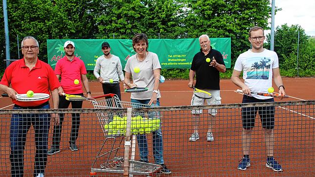 Das Vorstandsteam des TC Horheim will dem Verein und dem Tennissport neue Impulse geben (von links): Jugendwart Werner Lampert, ...