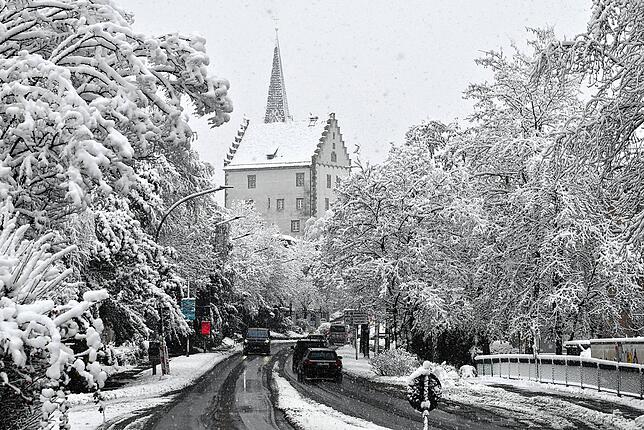 Bild 1: Die schönsten Bilder vom verschneiten Markdorf