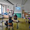 Auch an den Blumberger Schulen findet der Unterricht wegen der Corona-Pandemie unter strengen Einhaltung der Hygieneregeln statt wie ...