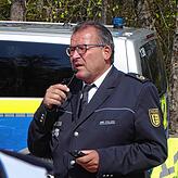 Das Thema ist sehr ernst, betont Uwe Stürmer, Präsident des Polizeipräsidiums Ravensburg, aufgrund der Unfallzahlen. Foto: Heinrich Sturm