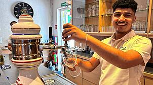 Bei seinem Praktikum hat Bilal Mustafa gemerkt, dass sein Herz für die Gastronomie schlägt. „Ich habe gerne mit Menschen zu tun“, sagt ...