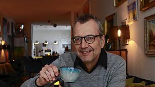 Markus Dufner (MCD Sportmarketing) organisiert einen Mix aus Lauf- und Schwimmwettbewerb im Uferpark in Überlingen.