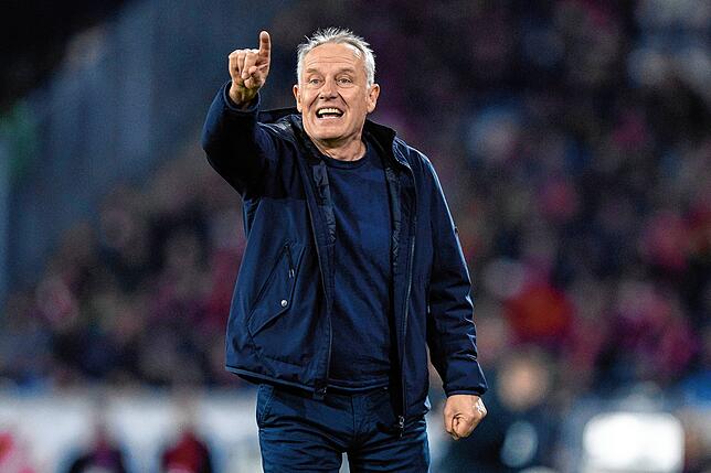 Gibt erfolgreich den Ton an: SC-Trainer Christian Streich.