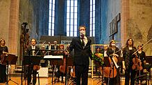 Abstand und Maske wie hier beim Konzert am 3. Oktober: Das wird auch bei den Neujahrskonzerten so sein, die das Sinfonieorchester ...