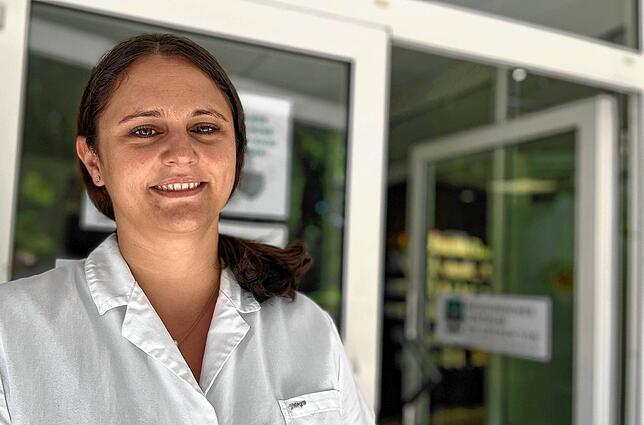 Daniela Behrendt ist als kaufmännische Leiterin der Klosterring-Apotheke auch für das Testzentrum verantwortlich. Im Moment zieht die ...