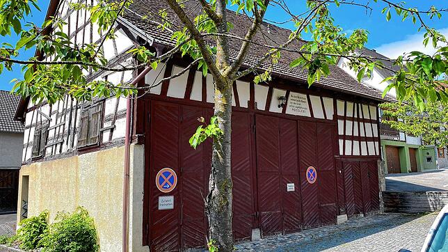 Die Gemeindescheune in Güttingen im Jahr 2023.