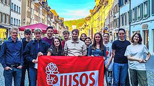 Zur Hauptversammlung der Jusos Waldshut kommen auch Vertreter des SPD-Kreisverbands und von benachbarten Juso-Kreisverbänden. Foto: ...