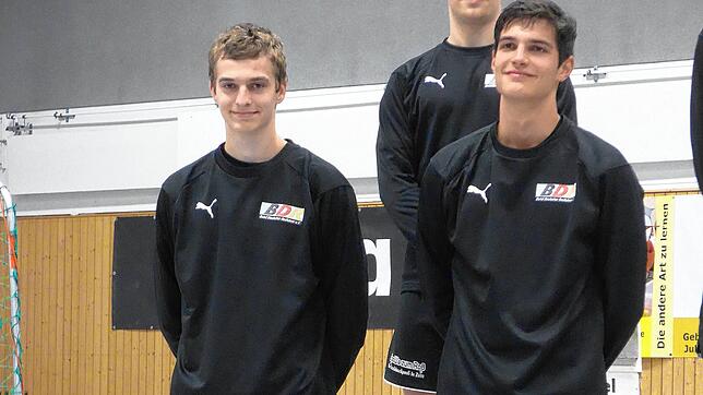Vierter Platz: Der RSV Öflingen war mit Marc Huber (links) und Moritz Schubach beim Bundespokal der U19-Radballer vertreten.