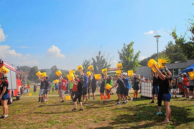 Bild 11: Bilder von der Bauernolympiade der FFW Eggingen