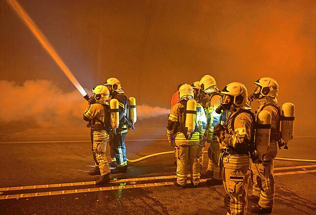 Bild 7: Große Feuerwehrübung in Tiengen – Die besten Bilder