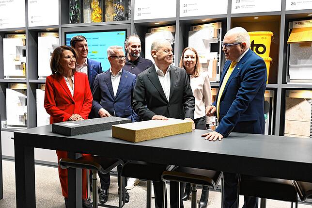 Bild 21: Kanzler Scholz besucht den Hochrhein - das sind die eindrücklichsten Bilder