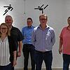 Der geschäftsführende Vorstand des TSV Stetten a.k.M. (von links): Elise Pepke (Mitgliederverwaltung), Florian Pepke (Vorstand), Andreas ...