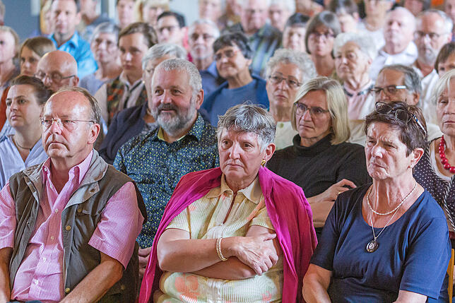 Rund 150 Zuhörer verfolgten am Sonntag das in den Martinssaal verlegte Serenadenkonzert des Posaunenchors Meßkirch.