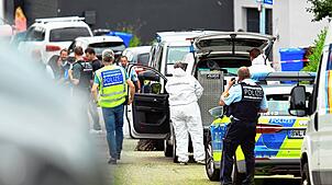 Großeinsatz in einem Wohngebiet in Albstadt: Ein Mann hat dort offenbar zwei Menschen und sich selbst durch Schüsse getötet