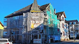 Der Abriss ist beim Haus in der Villinger Bertholdstraße 19 abgewendet. Doch noch tut sich nichts bei dem früheren Brandhaus. Vor allem ...