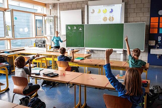 Das rollierende System, bei dem nur die halbe Klasse zum Präsenzunterricht kam, ist erstmal vorbei.