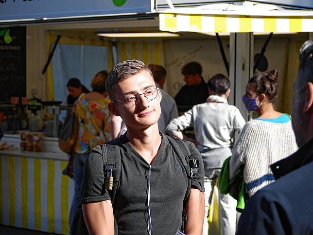 Der Konstanzer Philipp Klaiber, 24, sorgt sich um die Umwelt.
