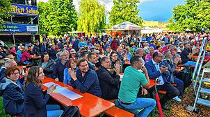 Bild : Die schönsten Bilder von der Eröffnung des 45. Salemer Schlossseefest