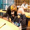 Die Angeklagte im Januar 2020 bei der Verhandlung in Konstanz.