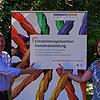 Koordinatorin Nina Breimaier und Thomas Geiger, Leiter des Amts für Kinder, Jugend und Familie beim Landratsamt, freuen sich darüber, ...