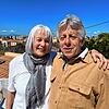 Das Ehepaar Angelika Kerscher und Michael Plewka lebt auf der griechischen Insel Ägina im Saronischen Golf vor Athen.