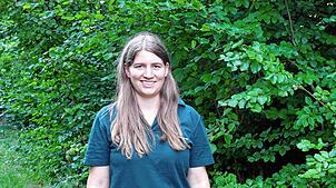 Sie ist verantwortlich für 1100 Hektar Wald: Försterin Luisa Musahl leitet im Forstamt des Bodenseekreises das Forstrevier Friedrichshafen.