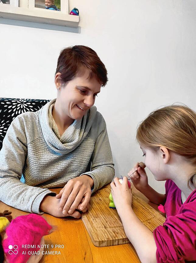 Melanie Winterhalter ist Mama zweier Kinder und arbeitet als Erzieherin.