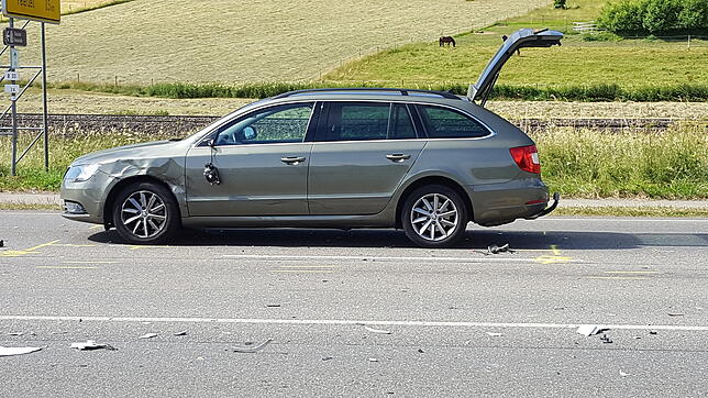 Dieser Kombi war ebenfalls an dem Unfall beteiligt.