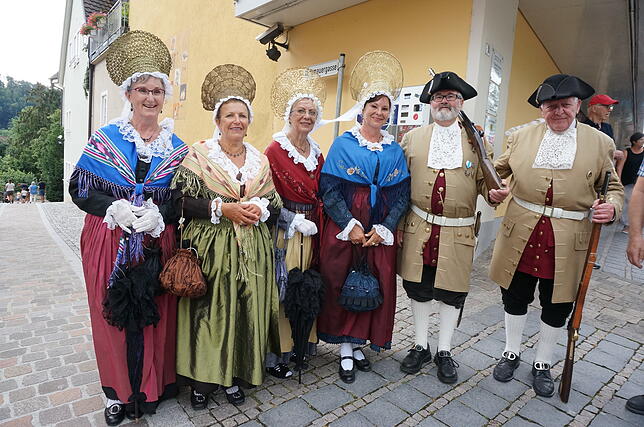 Bild 32: Schwyzertagsumzug in Tiengen 7.7.19