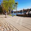 In der Woche vor Ostern, hier eine Aufnahme vom Nachmittag des 7. April, haben sich die Menschen in Konstanz laut Stadtverwaltung und ...