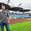 Klaus Segelbacher, stellvertretender Vorsitzender des VfB Friedrichshafen, holt immer wieder hochkarätige Mannschaften nach ...