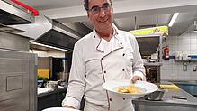 Es ist angerichtet: Andreas Liebich vom Hotel Johanniterkreuz in Überlingen-Andelshofen.