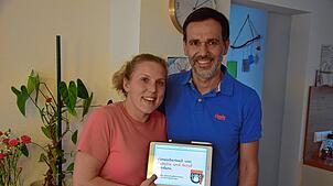 Katrin Maurer und Andreas Richter haben die Onlinepetition „Vereinbarkeit von Familie und Beruf fördern – flexible Ganztagsbetreuung ...