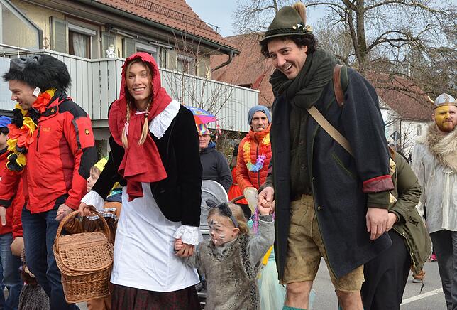 Bild 8: Bilder vom Umzug am Fasnetsunntig Umzug in Markdorf
