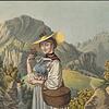 Gabriel Ludwig Lory schuf Porträts der Landbevölkerung &ndash; hier eine Bäuerin aus Meiringen im Berner Oberland (1805).