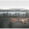 Die Visualisierung zeigt in einer Architektur-Typologie, wie sich die Planer das zukünftige Gebäude des Wasserwerks im Pfaffental bei ...